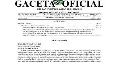 Cuba actualiza marco regulatorio para importación y uso de equipos de telecomunicaciones y tecnologías de la información