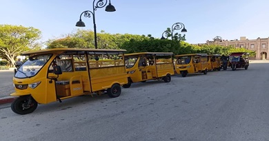 Comienza servicio de triciclos eléctricos asignados al transporte