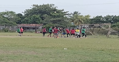 Puerto Arturo al frente de torneo de futbol