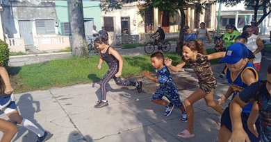 Celebran en Caibarién carrera caminata de los CDR