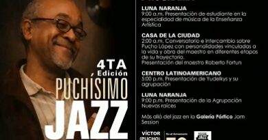 Los más jóvenes también homenajearon a Pucho López