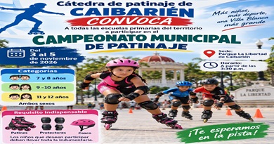 Convocan a campeonato de patinaje